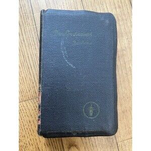 VTG 1941 Military US Armed Forces New Testament Psalms Bible WWII Roosevelt
